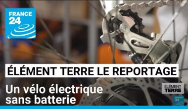 Elle roule en vélo électrique… sans batterie • FRANCE 24