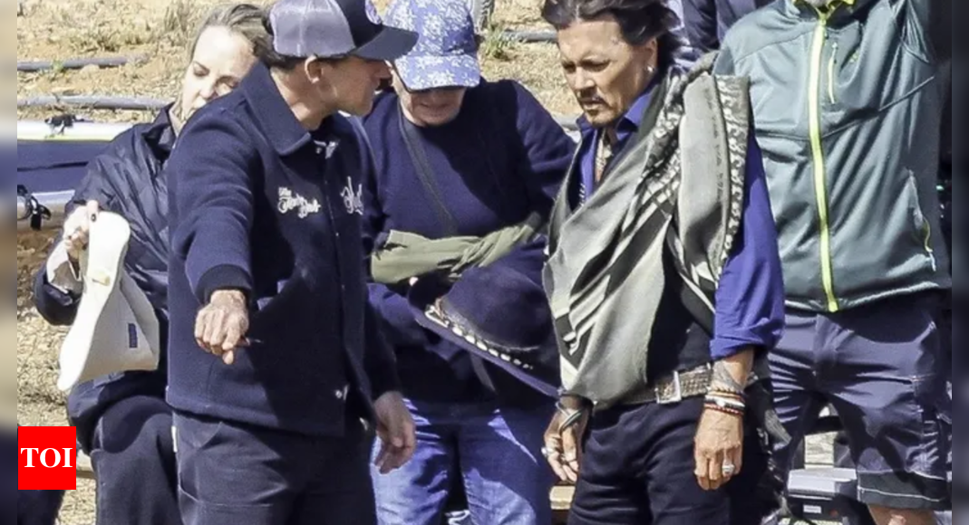 Johnny Depp channels a cowboy look in Dior ad shoot in Spain’s desert landscape | English Movie News