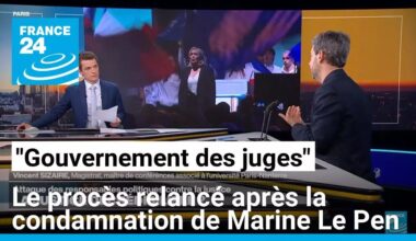 Marine Le Pen condamnée : le procès du "gouvernement des juges" relancé • FRANCE 24