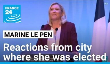Reactions from northern France city after Marine Le Pen’s conviction, where she was elected in 2017