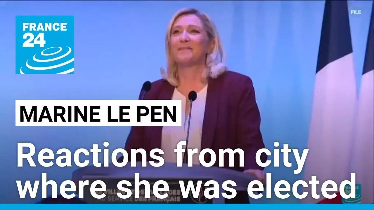 Reactions from northern France city after Marine Le Pen’s conviction, where she was elected in 2017