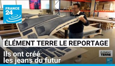 Ils révolutionnent le jean avec des plantes et une imprimante • FRANCE 24