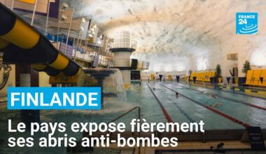 Piscines souterraines, aires de jeux : la Finlande expose fièrement ses abris anti-bombes