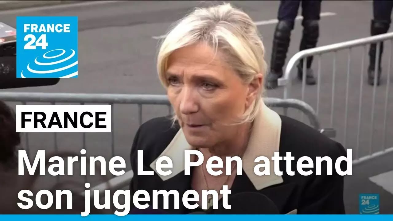 Marine Le Pen dans l'attente d'un jugement qui peut faire basculer sa carrière politique
