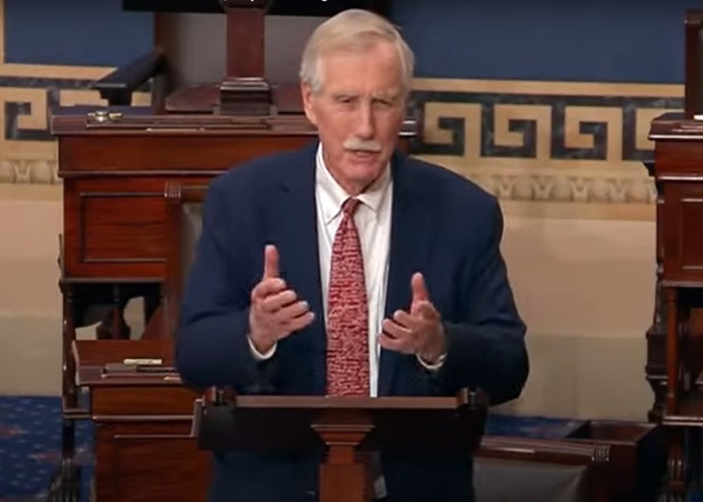 Sen. Angus King fumes at removal of climate change from US threat assessment