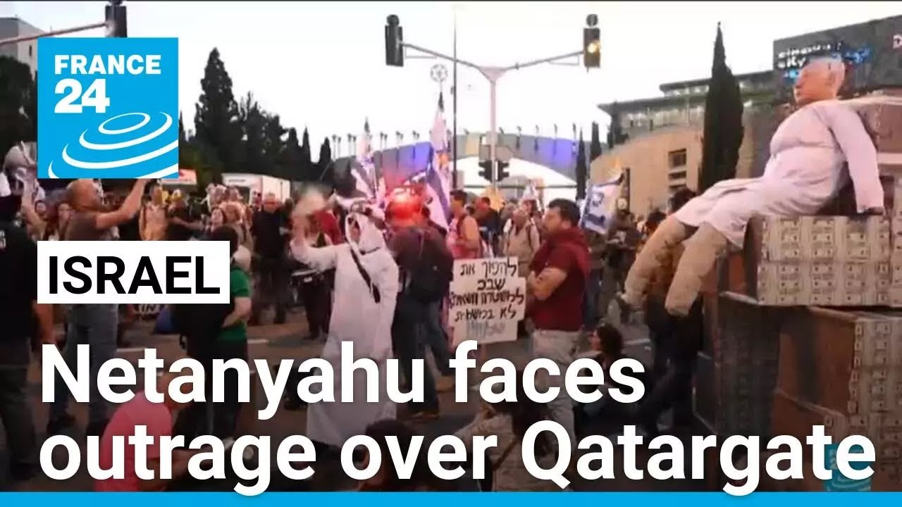 Israeli PM Netanyahu says his aides “held hostage” in Qatargate probe • FRANCE 24 English