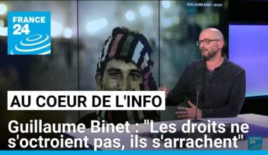 Guillaume Binet : "Les droits ne s'octroient pas, ils s'arrachent" • FRANCE 24