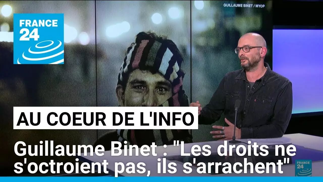 Guillaume Binet : "Les droits ne s'octroient pas, ils s'arrachent" • FRANCE 24