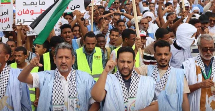 Protest Gaza war: Mass strike rocks Mauritania