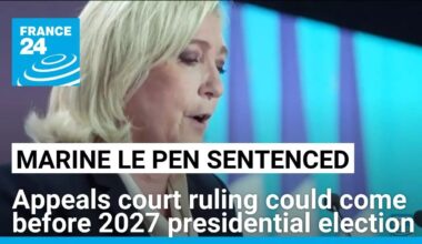 French court says Le Pen appeal ruling could come before presidential vote • FRANCE 24 English