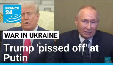 'Pissed off' at Putin, Trump threatens tariffs on Russian oil if Moscow blocks Ukraine deal