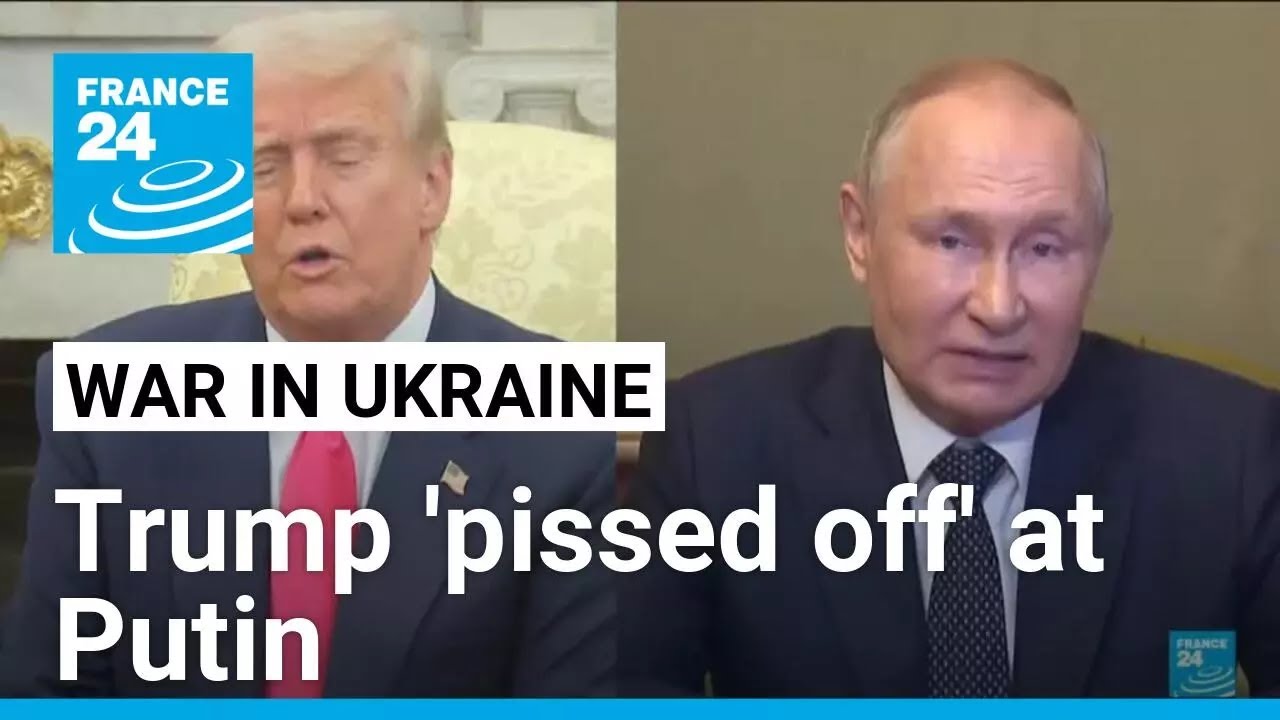 'Pissed off' at Putin, Trump threatens tariffs on Russian oil if Moscow blocks Ukraine deal