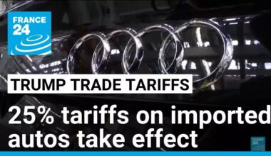 ‘Prices will increase’: Trump's 25% tariffs on imported autos take effect • FRANCE 24 English