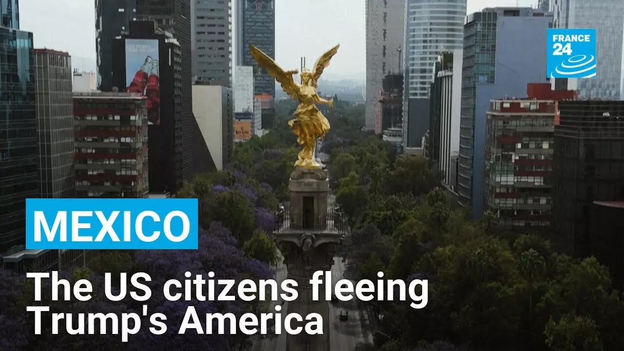 The American migrants heading for Mexico to flee Trump • FRANCE 24 English