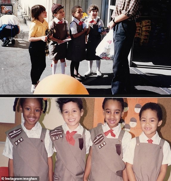 Throwback Meghan picture for podcast premiereBeing an entrepreneur can start young. (By the way, all these years later and I'm still selling cookies!) Tune in for the premiere episode of 'Confessions of a Female Founder' featuring my dear friend, @whitney, now streaming wherever you get your podcasts! @lemonadamedia