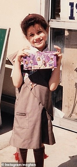 Throwback Meghan picture for podcast premiereBeing an entrepreneur can start young. (By the way, all these years later and I'm still selling cookies!) Tune in for the premiere episode of 'Confessions of a Female Founder' featuring my dear friend, @whitney, now streaming wherever you get your podcasts! @lemonadamedia
