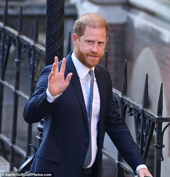 8 April 2025.Prince Harry, The Duke of Sussex, is back in London for an appeal against a High Court ruling on whether he is entitled to armed bodyguards paid for by the taxpayer.Credit: Justin Goff/GoffPhotos.com   Ref: KGC-03