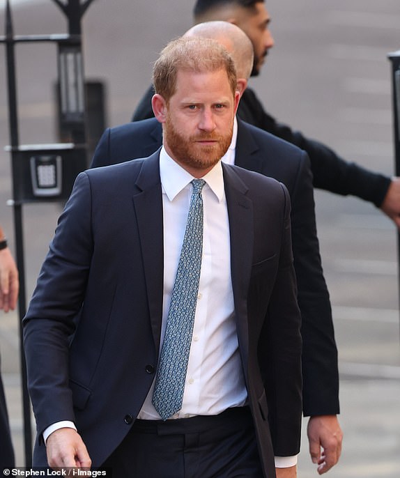 Image Licensed to i-Images Picture Agency. 08/04/2025. London, United Kingdom. Prince Harry arriving for his  appeal court hearing at the High Court in London. Picture by Stephen Lock / i-Images