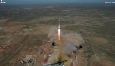 Rocket carrying NASA astronaut Jonny Kim, 2 Russian cosmonauts docks with space station
