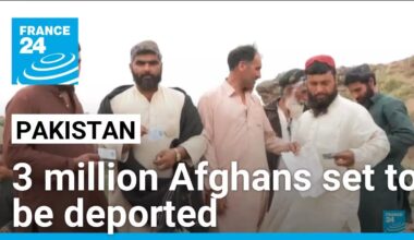 Pakistan plans to expel 3 million Afghans from the country • FRANCE 24 English