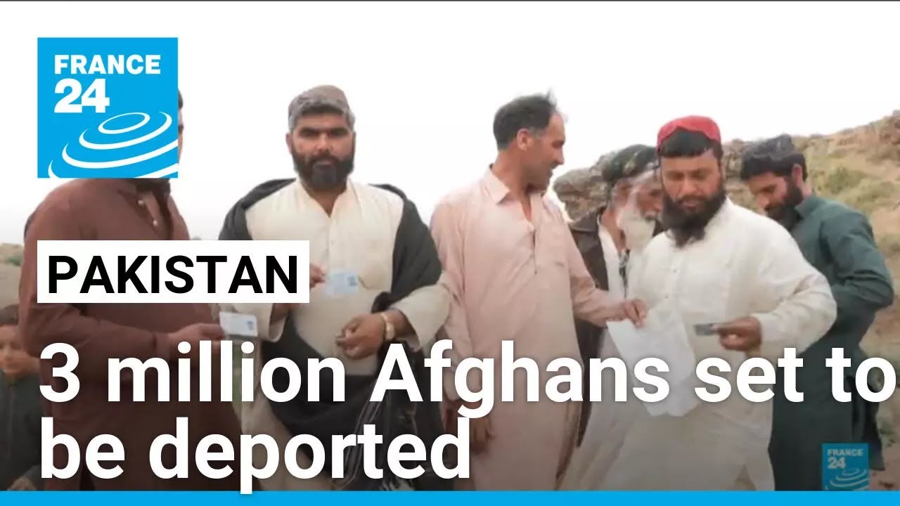 Pakistan plans to expel 3 million Afghans from the country • FRANCE 24 English