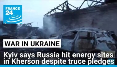 45,000 in Ukraine without electricity after Russian strikes: Ukraine FM • FRANCE 24 English