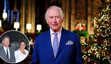 Charles Avoided Embarrassing Harry and Meghan With One Detail in Christmas Speech