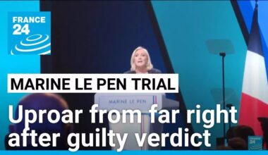 Le Pen verdict triggers uproar from far right in France and abroad • FRANCE 24 English