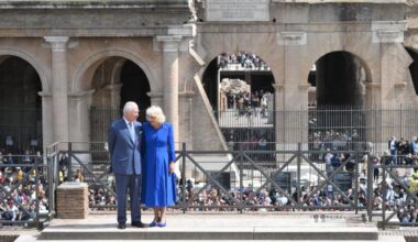 King Charles and Queen Camilla visit Pope Francis on their anniversary
