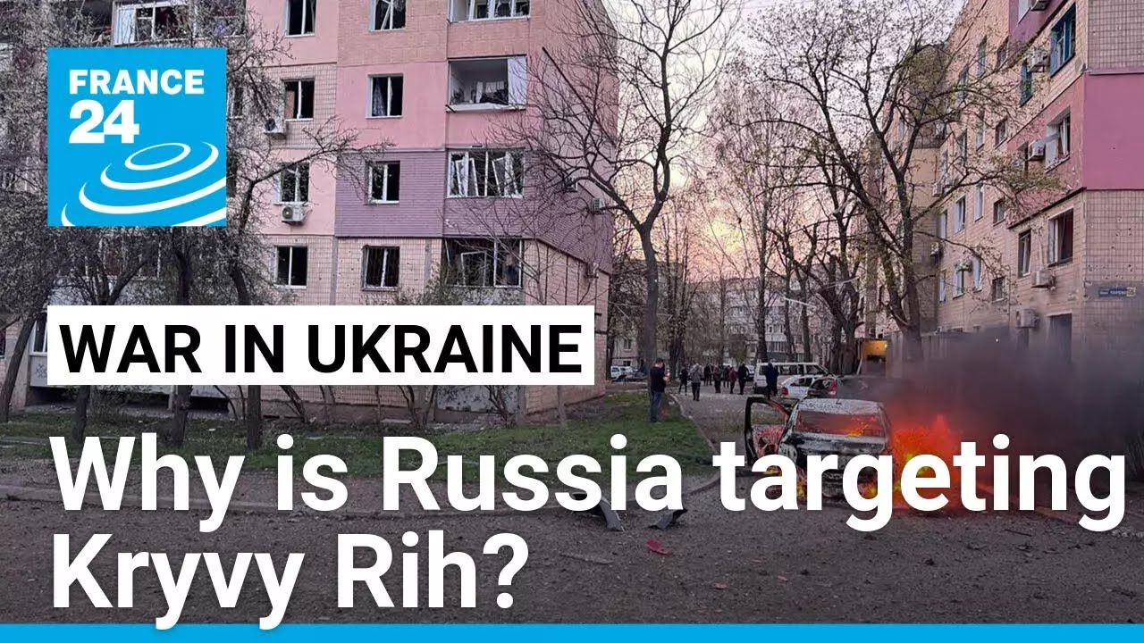 'So many children died': Russian attack on Kryvy Rih kills 20 • FRANCE 24 English