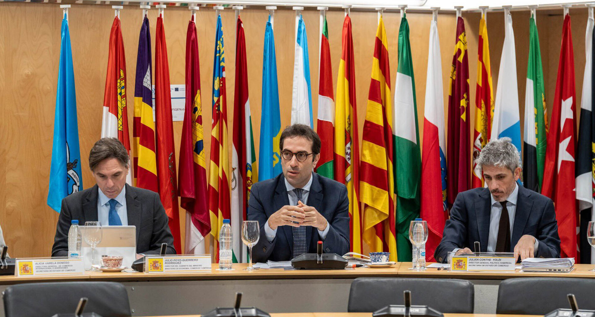 El ministro de Economía, Comercio y Empresa, Carlos Cuerpo, preside el Consejo Interterritorial de Internacionalización.