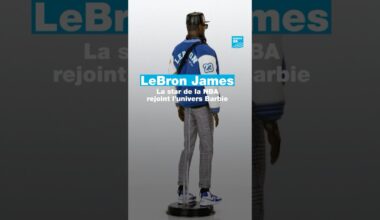 LeBron James, star de la NBA, rejoint l’univers Barbie • FRANCE 24
