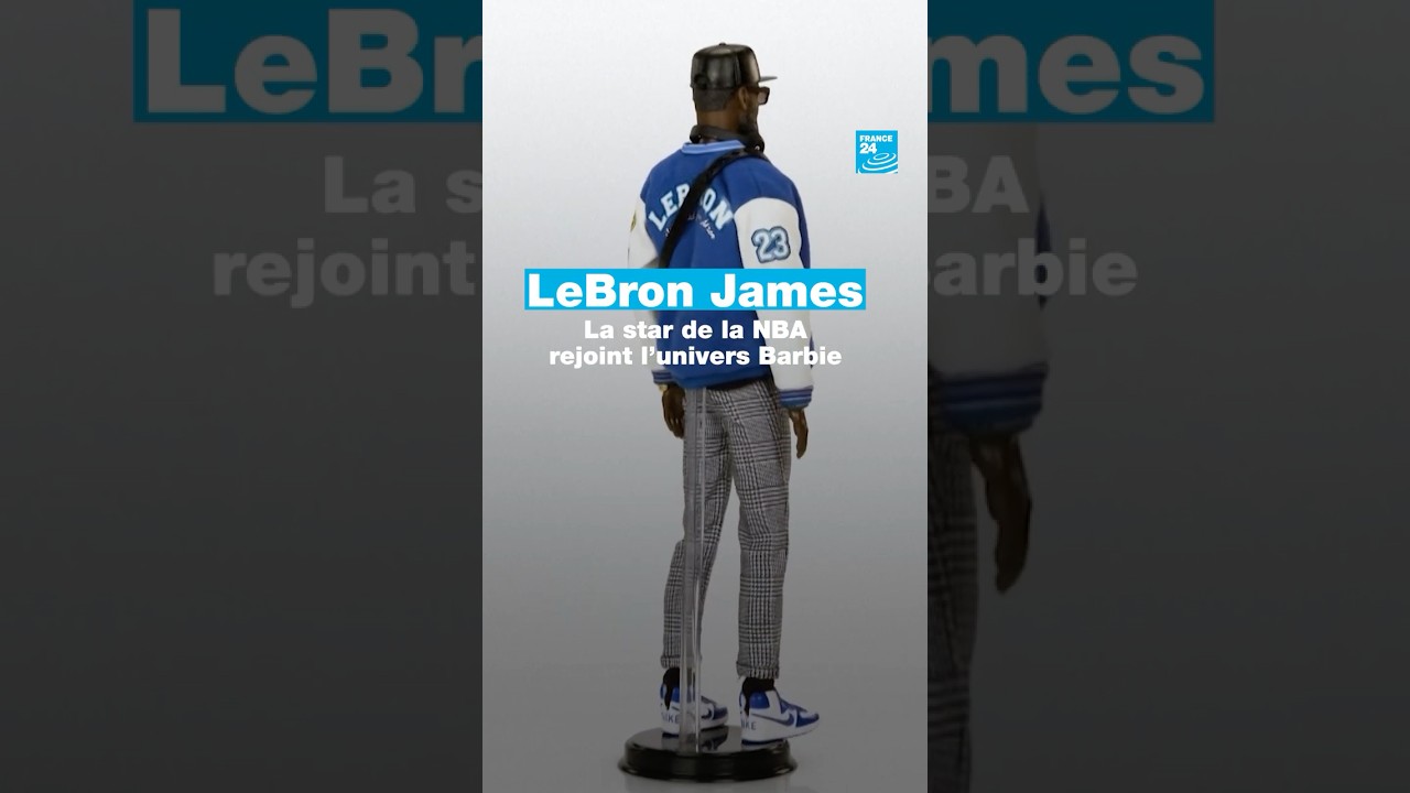 LeBron James, star de la NBA, rejoint l’univers Barbie • FRANCE 24