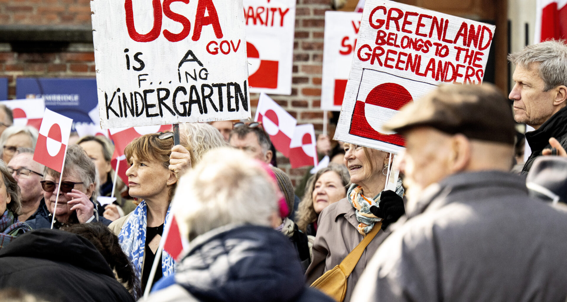 danish US protest