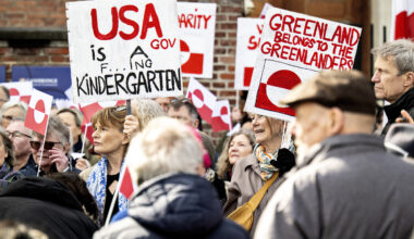danish US protest