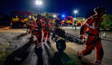 Young woman rescued after falling up to 40 feet down river bank in Belfast