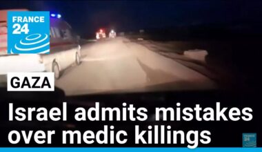 Phone footage appears to contradict Israeli account of killing of Gaza medics • FRANCE 24 English