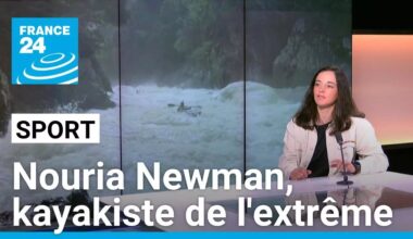 Nouria Newman remporte le premier championnat du monde de kayak enduro • FRANCE 24