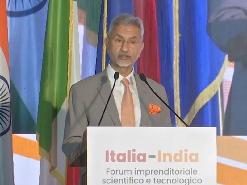 "India-Italy partnership rooted in democratic values, culture, heritage," says EAM Jaishankar