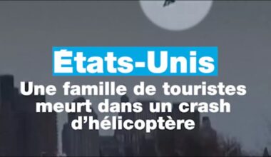 🚁 #NewYork : une famille de #touristes espagnols tués dans le #crash d'un #hélicoptère • FRANCE 24