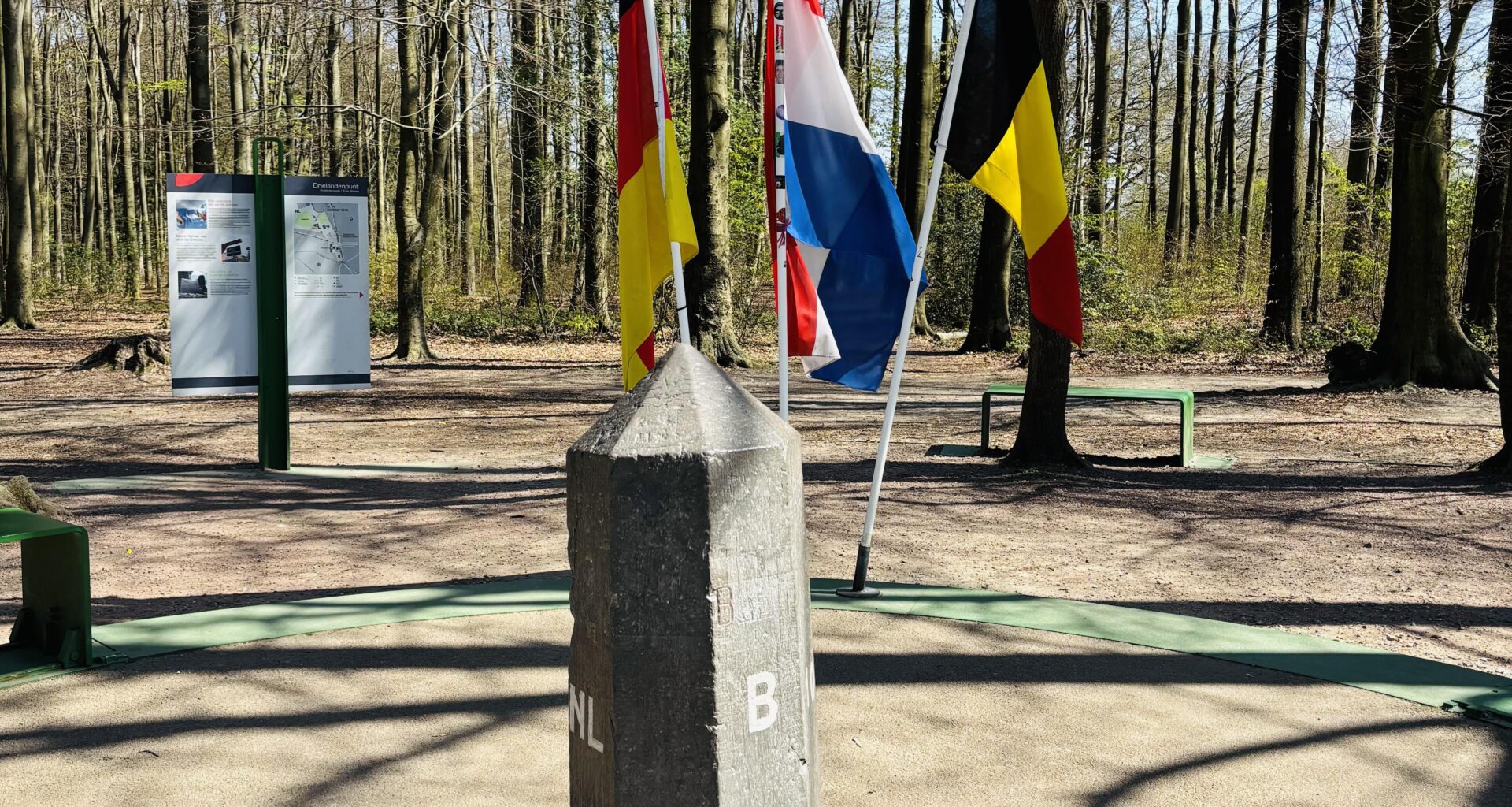 Am Dreiländereck. Reisefreiheit ist ein stark unterschätztes Gut.
