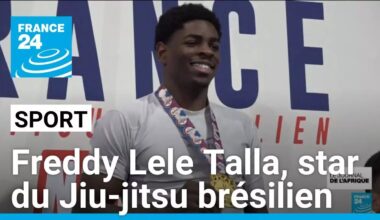 Freddy Lele Talla, star du Jiu-jitsu brésilien • FRANCE 24