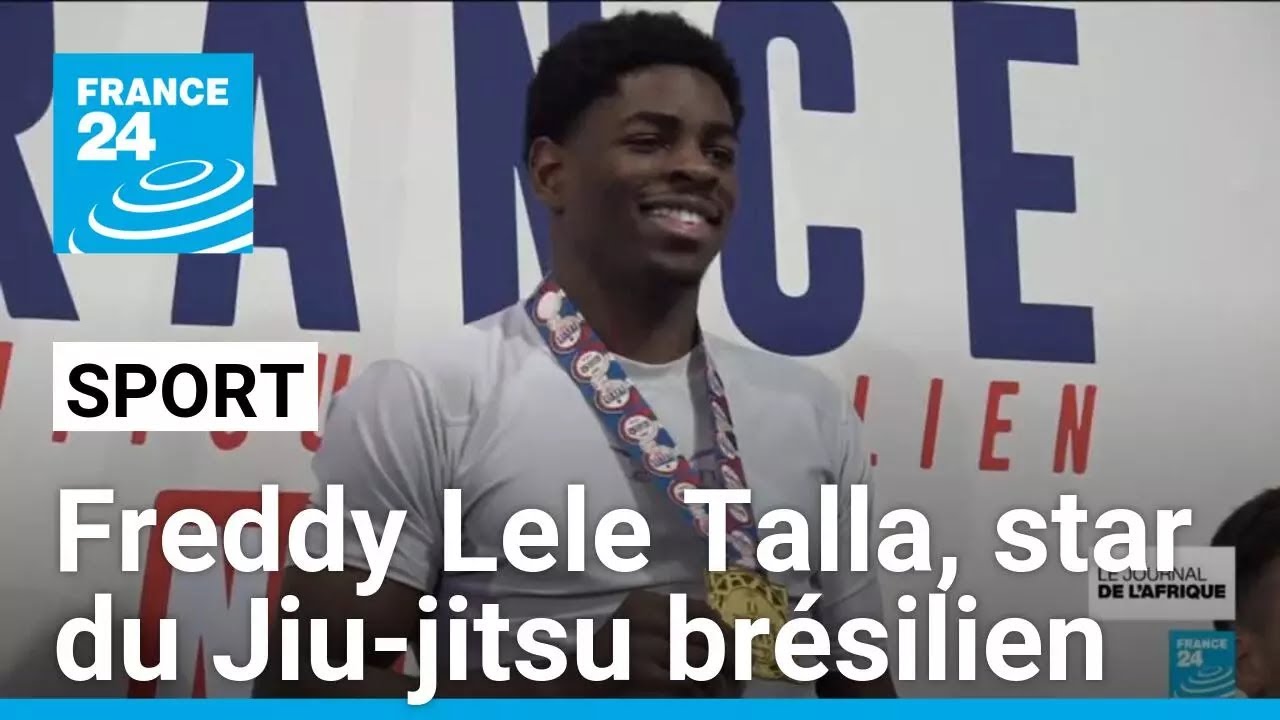 Freddy Lele Talla, star du Jiu-jitsu brésilien • FRANCE 24
