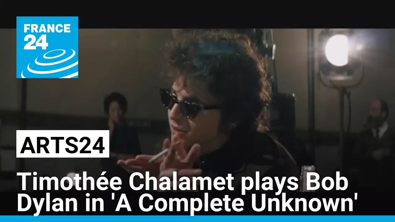 Timothée Chalamet plays 'A Complete Unknown' in Bob Dylan biopic • FRANCE 24 English