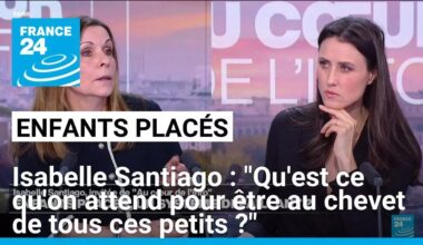 Isabelle Santiago : "Qu'est ce qu'on attend pour être au chevet de tous ces petits ?" • FRANCE 24