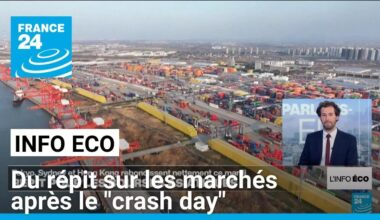 Du répit sur les marchés après le "crash day" • FRANCE 24