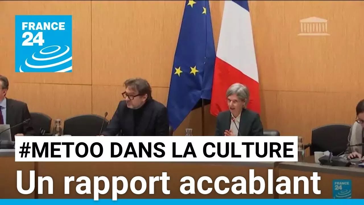 #MeToo dans le monde de la culture : un rapport accablant • FRANCE 24