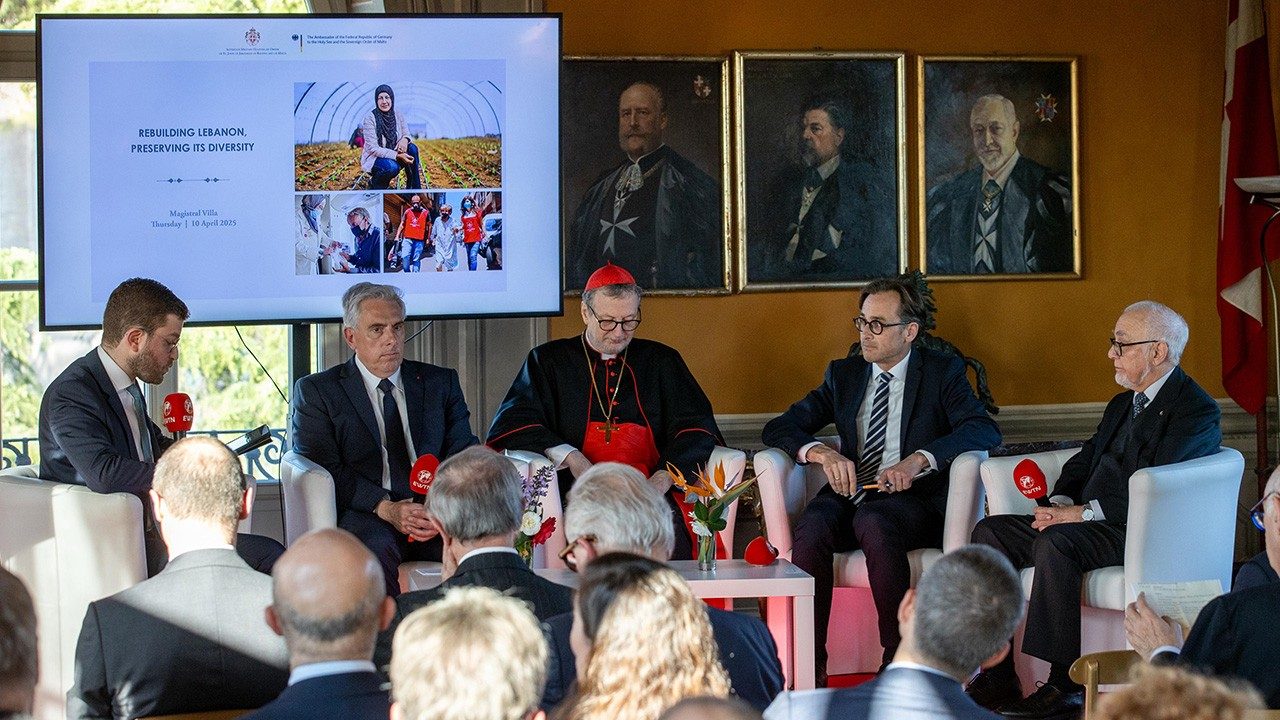Lebanon: Order of Malta commits to be part of the solution "at any cost"
