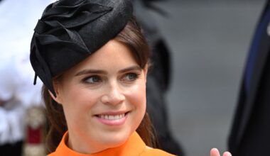Princess Eugenie's Thigh-High Split Dress Steals the Show