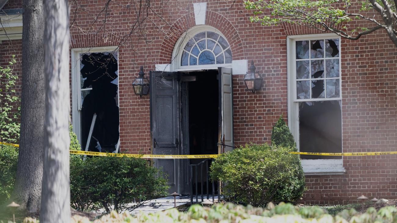 Pennsylvania: US-Polizei geht nach Feuer im Gouverneurssitz von Brandanschlag aus